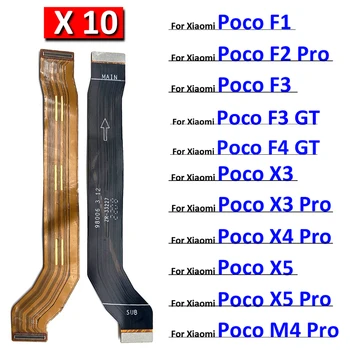 10tk/Palju, Originaal Uus Xiaomi Mi Poco F1 F2 F3 F4 GT X3 X4 X5 M4 Pro 4G 5G Emaplaadi FPC Peamine Juhatuse Pistik Flex Kaabel