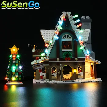 SuSenGo LED Light Kit for 10275 Elf Club House Building Blocks Komplekt (EI Sisalda Mudel) Lambi Tellised Mänguasjad Lastele