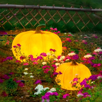 Väljas Päikese Kõrvits Tuled Maaelu Talu Loominguline Luminous Landscape Väljas Veekindel Hoovis Muru Lamp Halloween Pool Decor