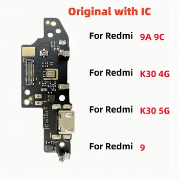 Originaal USB Laadija Dock Connector Board Laadimine Sadamas Flex Kaabel Redmi 9A 9C 9 K30 4G K30i 5G