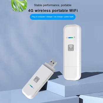 Kaasaskantav WiFi LTE 4G USB-Modemit, 150Mbps Wireless Network Adapter SIM-Kaardi Pesa Plug and Play Väljas Reisi