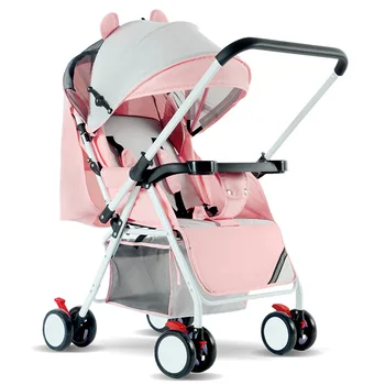 Baby jalutuskäru Ultra-kerge, lihtne kokku voltida ja istuda Beebi Langevari Auto Mini neljarattaline Laste Auto Tooli Lastele