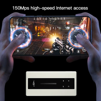 Tüüp-C USB Portable Hotspot 4G WiFi Ruuter 10000mAh Traadita võrguadapter 150Mbps Välise Antenniga LED Indikaator