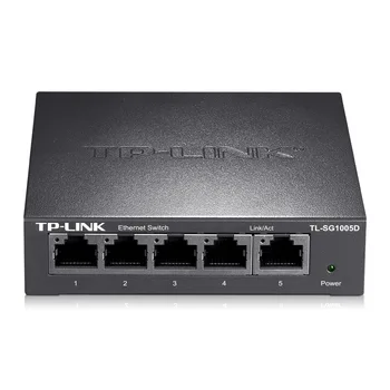 TP-Link Gigabit Switch 5-Port Rj45 Võrgustik Splitter Hub Ethernet CAT5 Lan 1000M TL-SG1005D Jälgida Interneti-Plug and Play