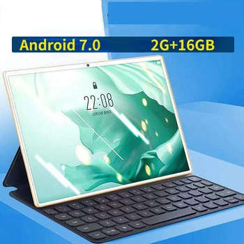 2024 Uus Kuum 10.1 Tolline Tahvelarvuti Android 7.0 2 GB Ram, 16 GB Rom, Wifi Lte Fdd Phablet Tahvelarvuti Gps Tablett Kingitused