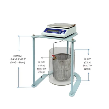 5000g 0,1 g Digitaalse analüütilised kaalud vee puhastamine automaatne tiheduse arvutamine