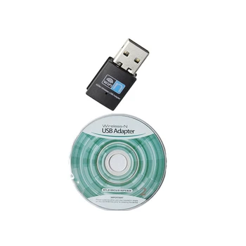 Wireless Mini USB Wifi Adapter 802.11 N 300Mbps USB2.0 Vastuvõtja Dongle Võrgu Kaart Lauaarvuti Sülearvuti