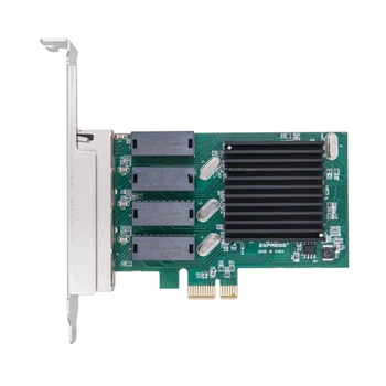 PCIE 4-port Gigabit ethernet Kaardi Tuge Power Management Spetsifikatsioon Kõrge Speed1000mbps andmeedastuskiirus