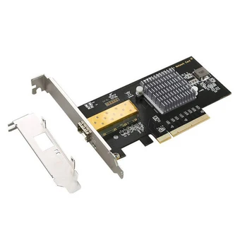 10 Gigabit PCIE Võrgu Kaart Intel 82599 Server Optilise Kiu Desktop PCI-E X8 LAN Adapter SFP 10Gbit Võrgu Kaart