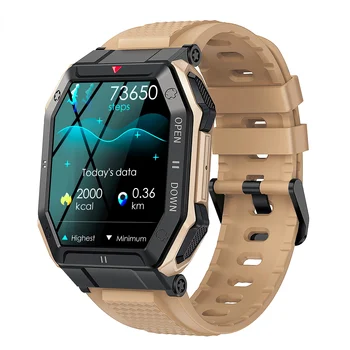 MVQL 2023K55 Sport Kellad 350mah Smart Watch Mehed Bluetooth Kõne Fitness Smartwatch Android ja IOS Telefoni 1.85 Tolline 240*280