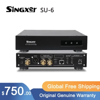 Singxer SU-6 Audio Interface XMOS XU208 CPLD Femtosecond Kell Digital USB Liides SU6