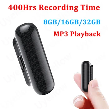 Mini helisalvesti Vidinaid Professionaalne Aktiveeritud 400H Kauakestev Diktofon Pen Micro Magnet Kuulamise Seade, MP3 Mängija