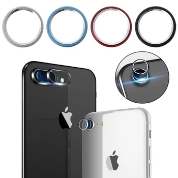 Metallist Objektiiv Protector For iPhone XR Kaamera Protector Guard Ringi Ringi Kate Karastatud Klaas iPhone X 7 8 Plus