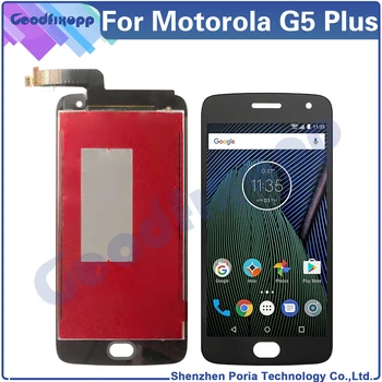 Motorola Moto G5 Pluss XT1685 XT1687 XT1684 XT1686 LCD Ekraan Puutetundlik Digitizer Assamblee Remont Osade Asendamine