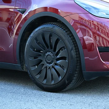 4TK 19 Tolline Rattakilbid Jaoks Tesla Model Y 2019-2023 Ratta Hubcap Täitmise Asendamine Ratta ühise Põllumajanduspoliitika Täielik Velje Kate Telsa Tarvikud