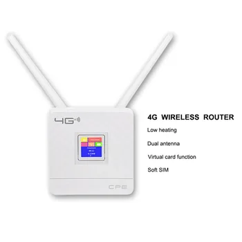 CPE903-E 4G Wireless Router 150Mbps kiire 4G LTE Ruuterit IEEE 802.11 b/g/n koos SIM-Kaardi Pesa Home Hotel