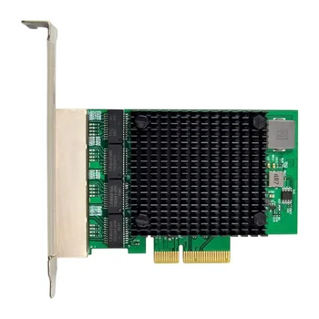 PCIE X4 2,5 G Gigabit Võrgu Kaart RTL8125B 4-Port Ethernet Võrgu Kaart Desktop Server Võrgu Kaart